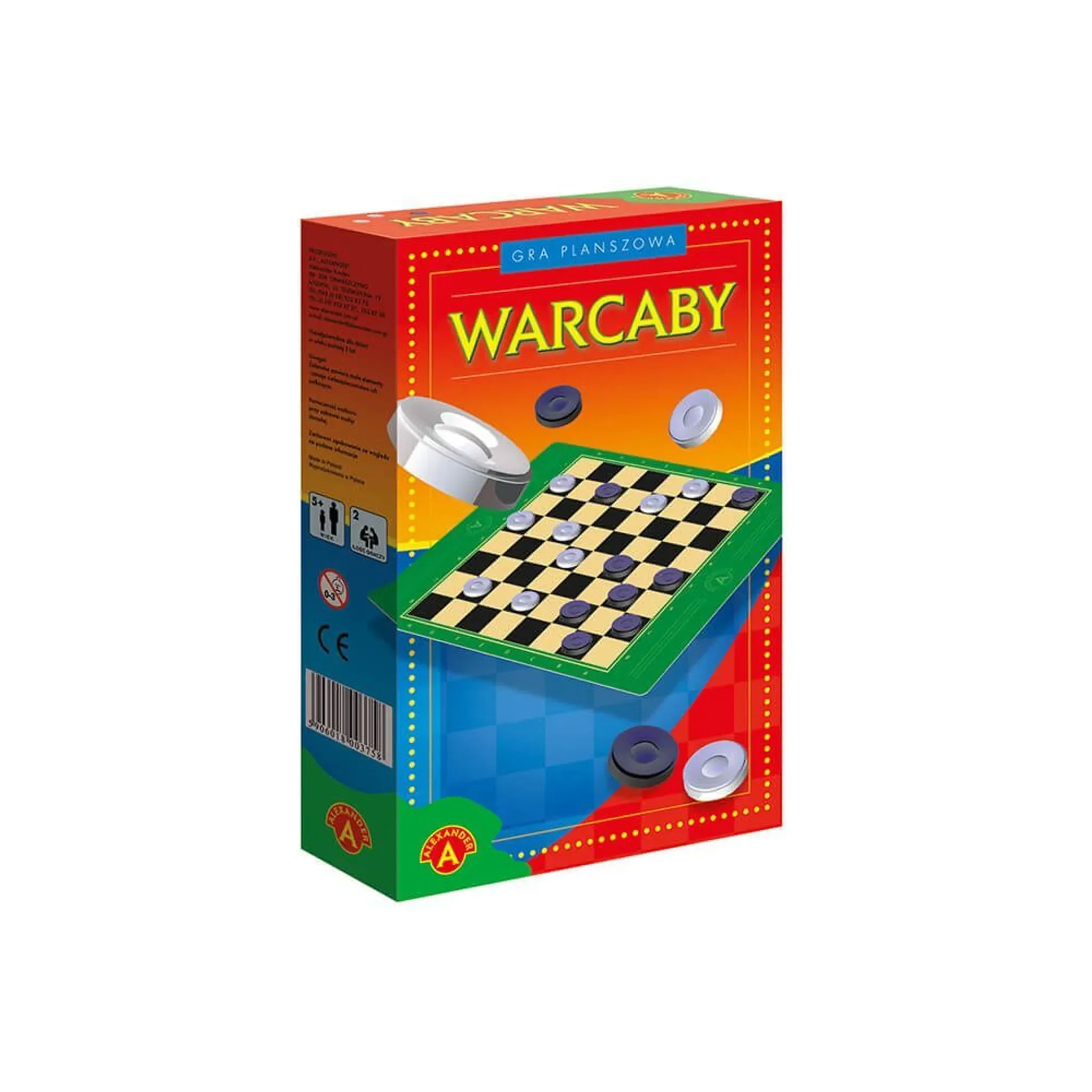 Dame-Minispiel – Reisespiel in kompakter Box